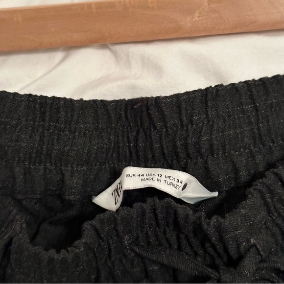 Grey Drawstring Trousers - Picture 2 of 4